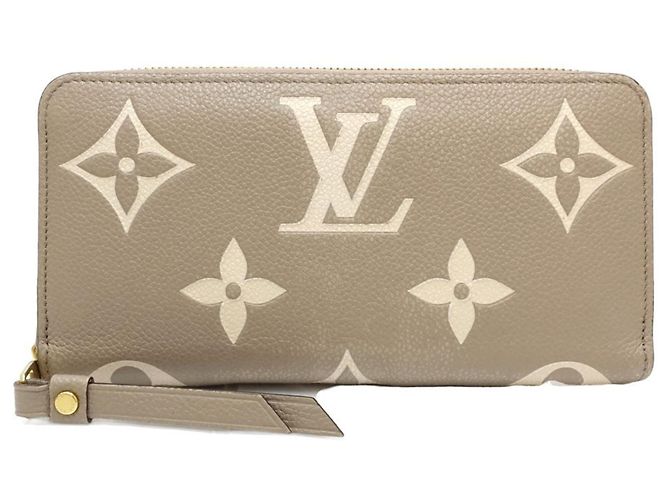 Cartera larga Louis Vuitton Monogram Empreinte Gris