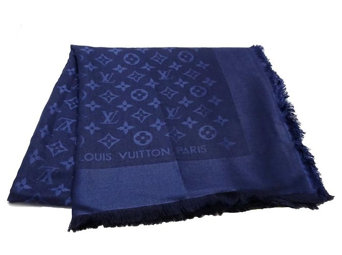 Écharpe en soie et laine Louis Vuitton Monogram Multicolor Multicolore