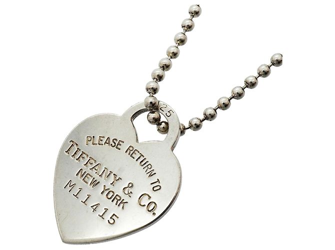 Tiffany & Co. Return to Heart Halskette mit Kugelkette