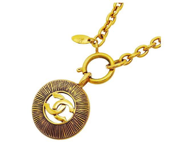 Collana Chanel Coco Mark Circle D'oro