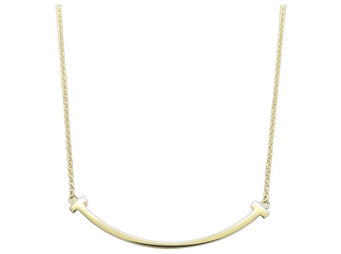 Tiffany & Co. Collana Tiffany T Smile Small D'oro