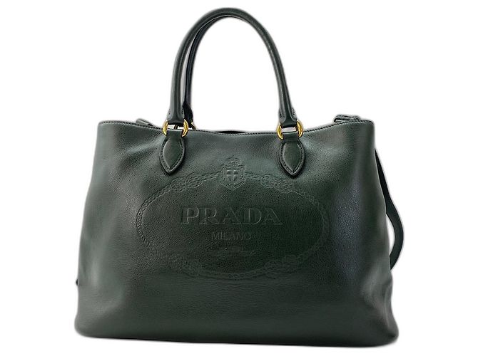 Borsa a tracolla Prada in jacquard logo Nero