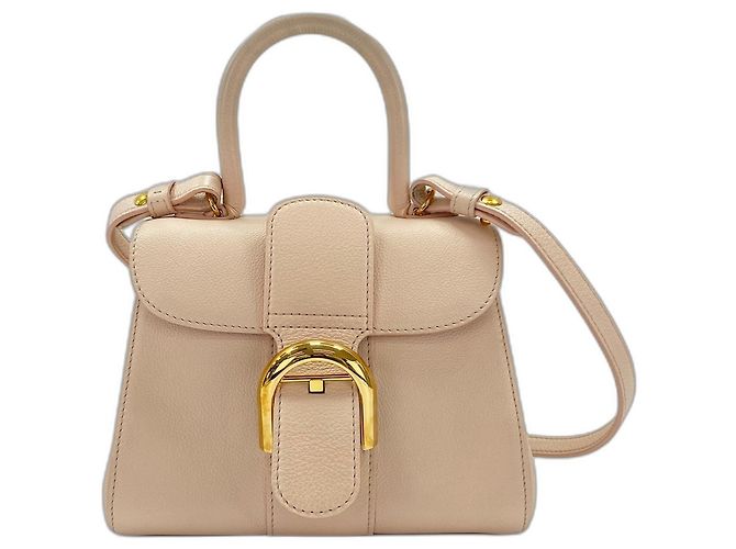 Borsa a tracolla Delvaux Brillant Mini in Rosa