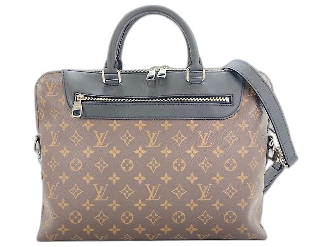 Borsa Louis Vuitton Portedocument Jour NM Marrone