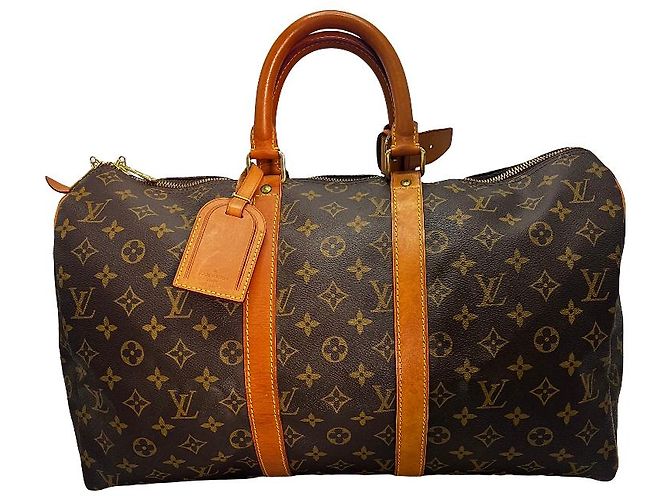Louis Vuitton Keepall Monogram Canvas 45 Marrom