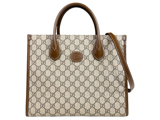 Borsa Tote Gucci GG Small Marrone