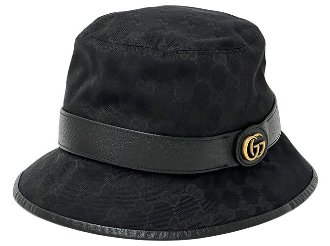 Sombrero Bucket Gucci Negro
