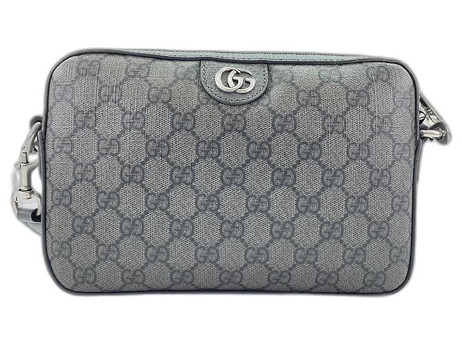 Borsa a tracolla Gucci Ophidia in grigio Marrone