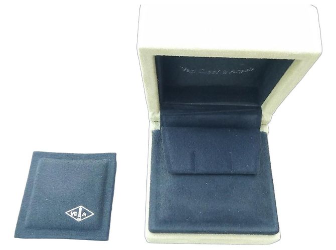 Caixa de joias Van Cleef & Arpels para brincos Preto Verde