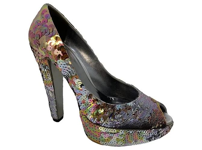 Miu Miu multicolored glitter pumps Multiple colors