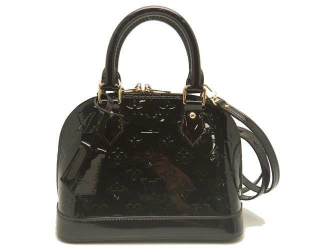 Bolso Louis Vuitton Vernis Alma BB Burdeos