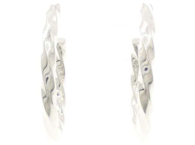 Pendientes de aro Tiffany & Co. en plata de ley 925