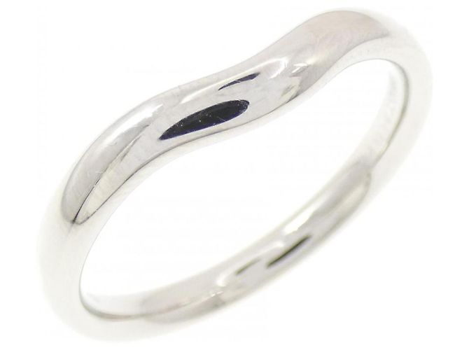 Tiffany & Co Tiffany Gebogener Platin-Bandring