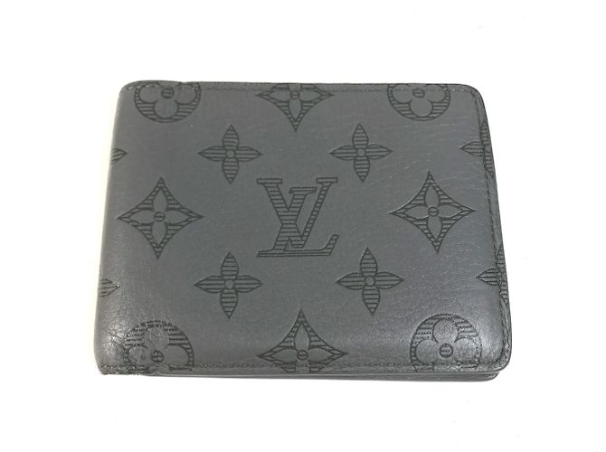 Cartera Compacta Louis Vuitton Monogram Shadow Castaño