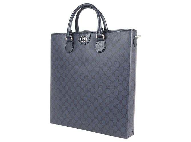 Borsa Tote Gucci Ophidia GG Medium Blu
