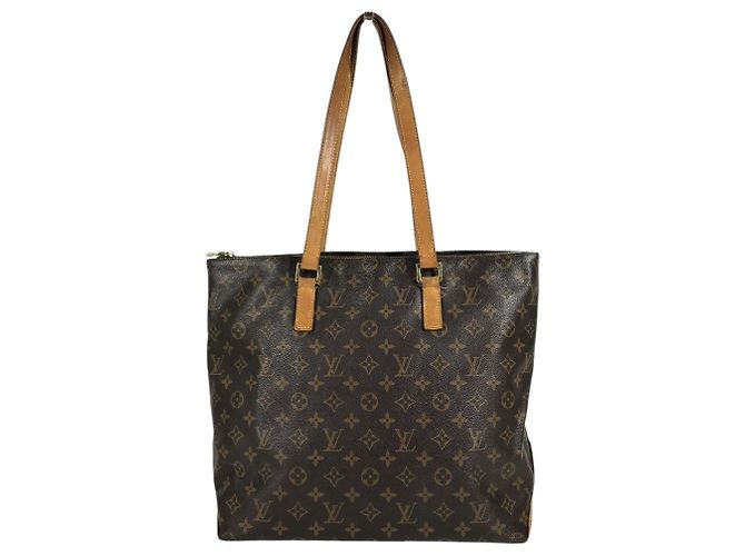 Sac Cabas Mezzo Monogram Louis Vuitton Marron