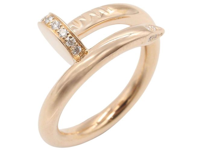 Anello Cartier Juste un Clou in oro rosa D'oro