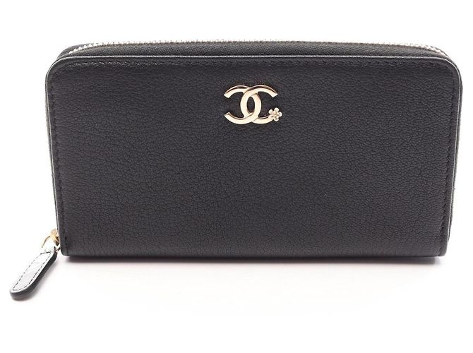 Cartera Redonda Chanel Coco Mark Negro