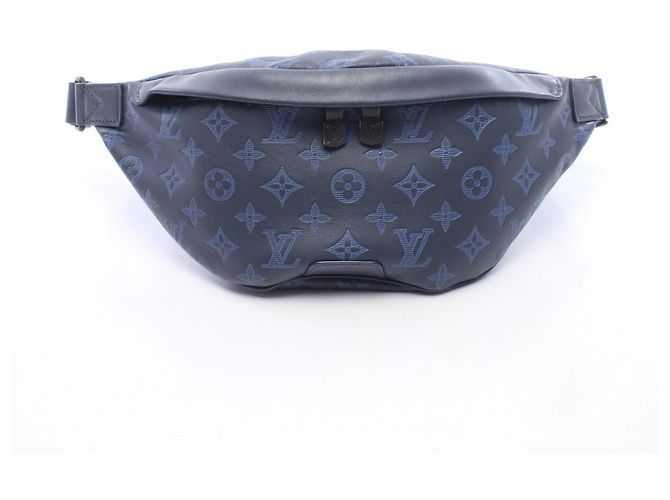 Bumbag Borsello Louis Vuitton Discovery PM Blu navy