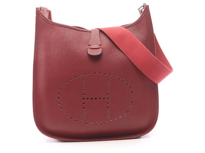 Hermès Hermes Evelyne 1 PM Schultertasche Bordeaux