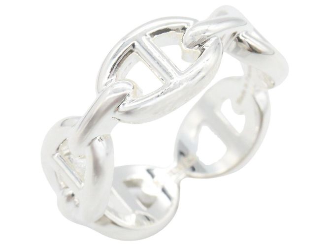 Hermès Hermes Chaine d'Ancre PM Ring Silber