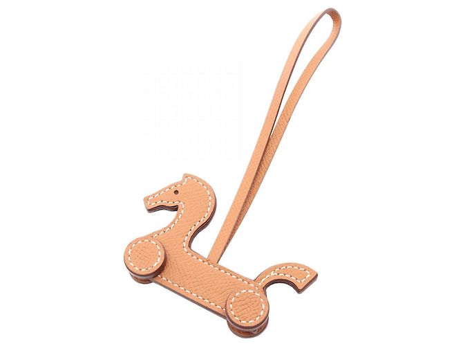 Hermès Charm per borsa Hermes Cheval à Roulette Marrone