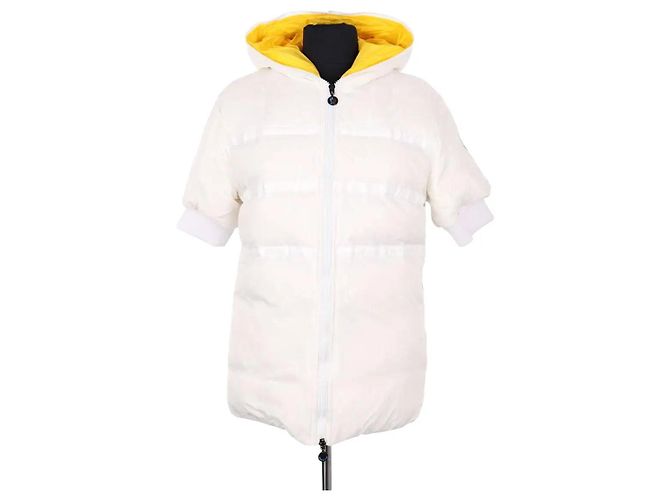 Moncler Casaco de penas branco