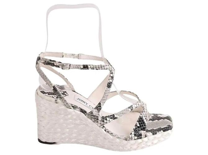 Jimmy Choo Sandali bianchi Bianco