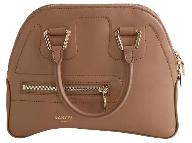 Lancel Sac à main Caméléon beige