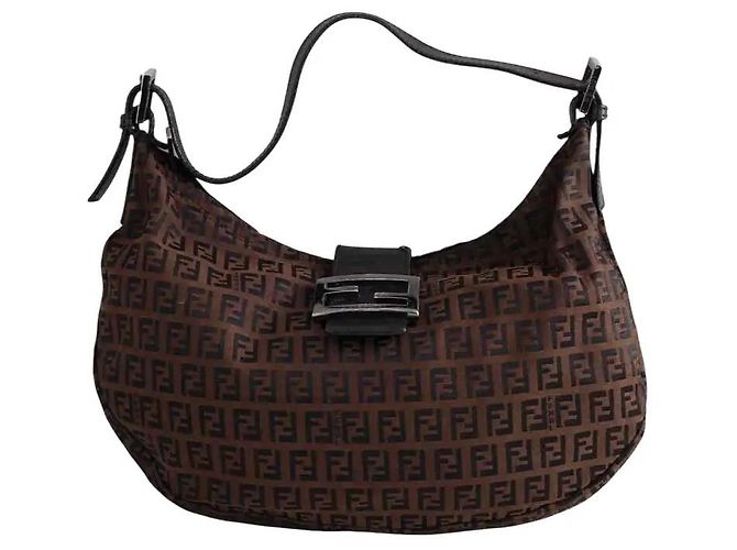 Fendi Borsa a tracolla marrone