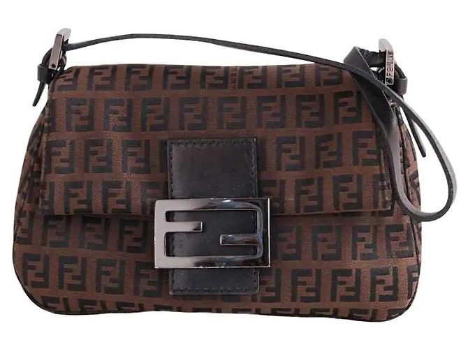 Fendi Borsa a tracolla marrone