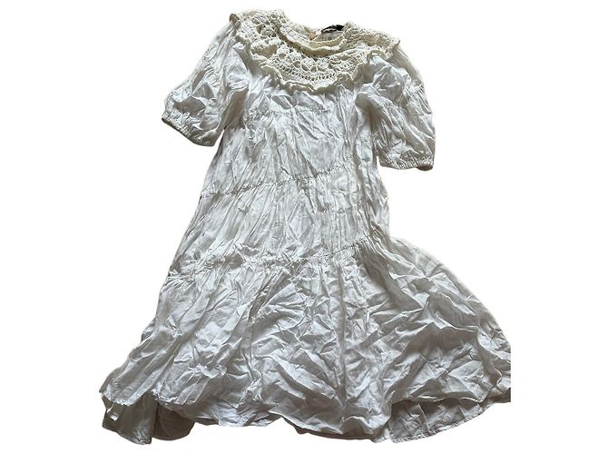 Vestido Sea New York de algodón blanco Multicolor