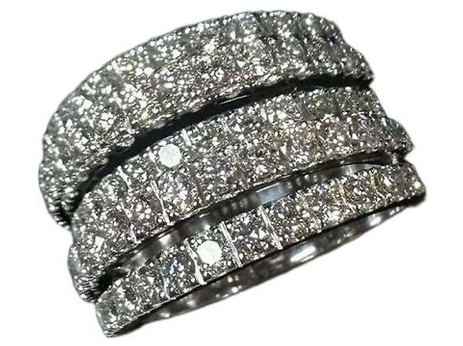Anillo De Beers de platino 1.71 ct Talla 51 Multicolor