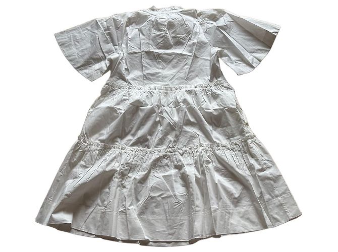 Vestido Sea New York de algodón blanco Multicolor