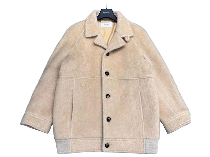 Céline Fur Coat Camel Multiple colors