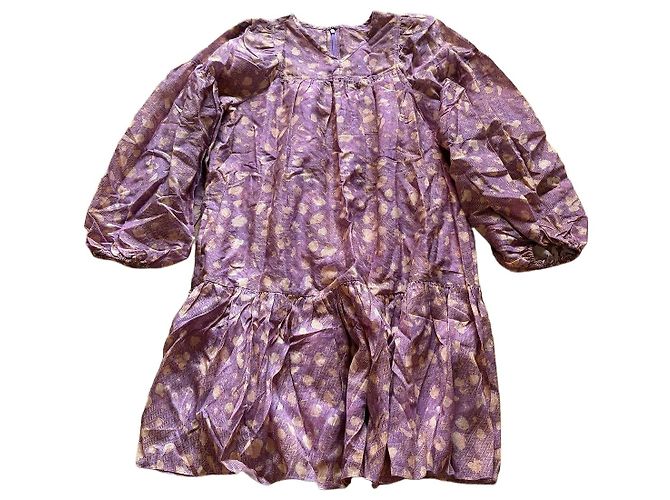Vestido Ulla Johnson de algodón morado Multicolor