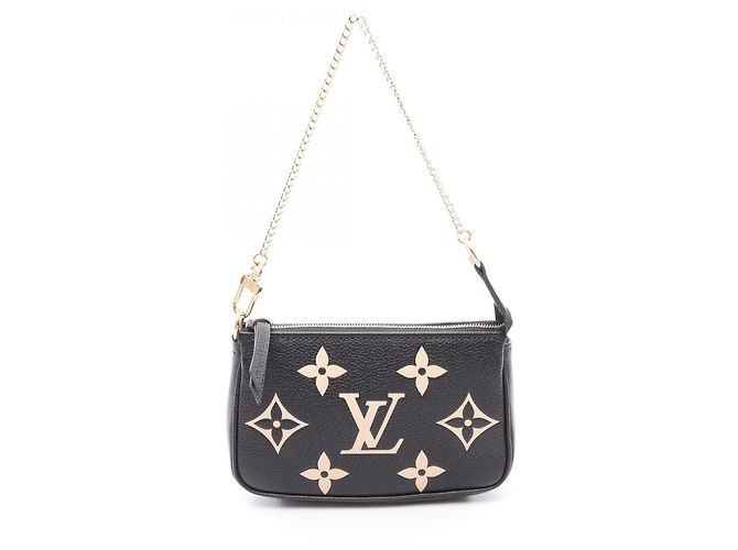 Louis Vuitton Mini Pochette Accessoires Schwarz