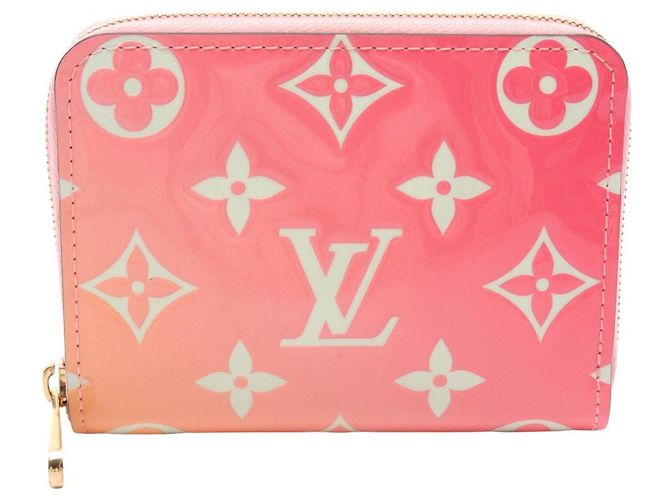 Monedero Zippy Louis Vuitton Rosa Naranja