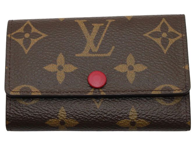 Porte-clés Louis Vuitton Monogram Fuschia Monogramme