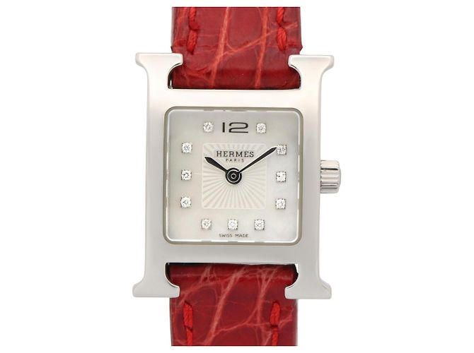 Hermès Orologio da polso Hermes H-Watch Mini White Shell