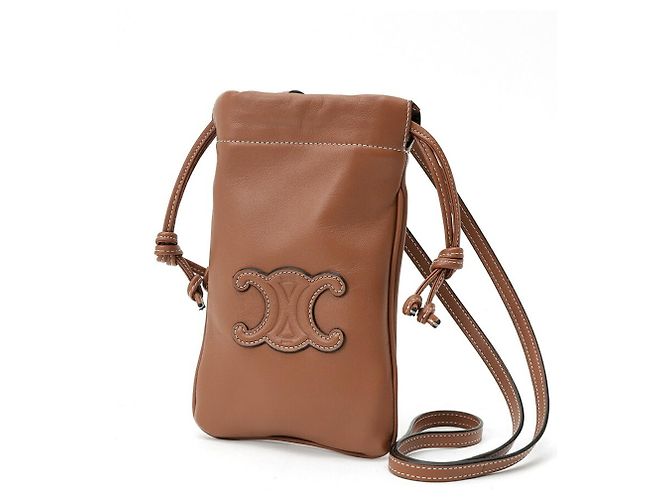 Céline Custodia per cellulare Celine Cuile Triomphe Marrone