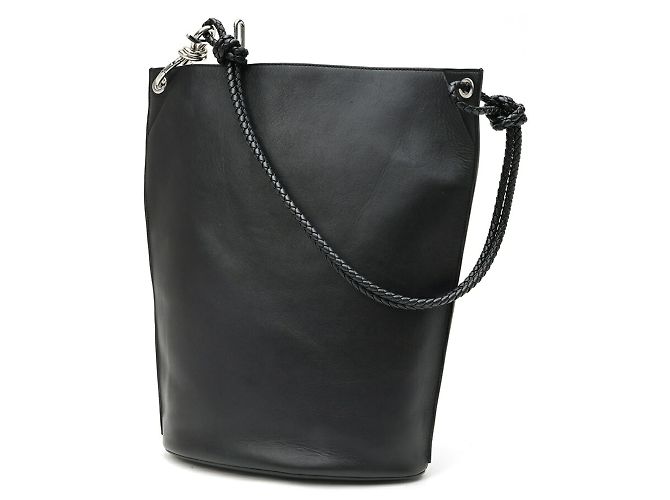 Borsa a secchiello Bottega Veneta Diam Knot Nero
