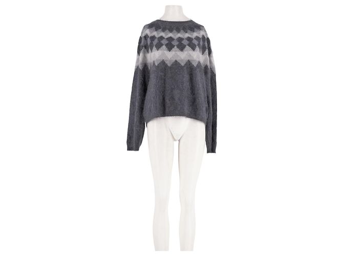 Cos Kaschmirpullover grau M