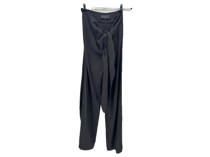 Autre Marque Cortana Hose aus Viskose Grau 34