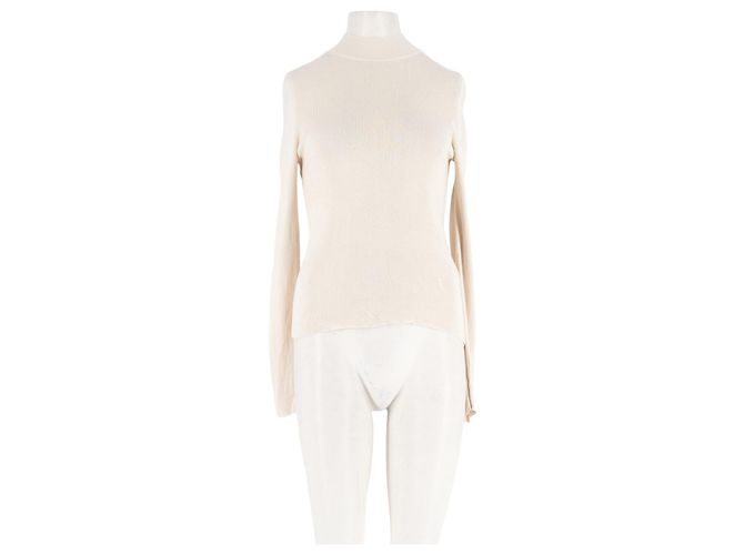 Autre Marque LILYSILK Seidenpullover weiß