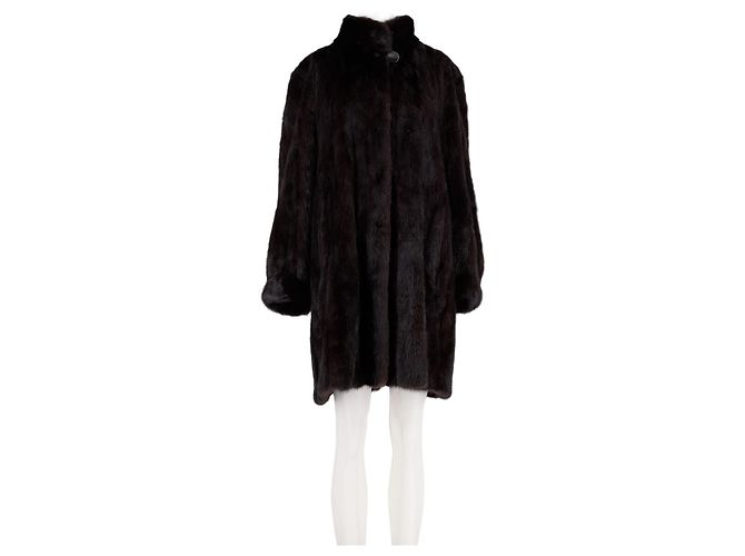 Autre Marque Dufflecoat mi-long marron Brown