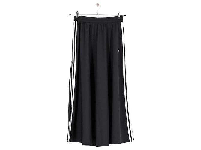 Gonna lunga nera Adidas Nero