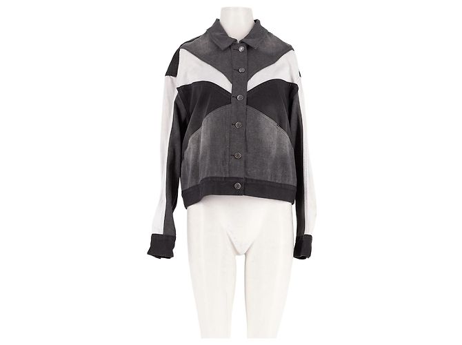 Autre Marque PISTOLA Cropped Jacket Grey