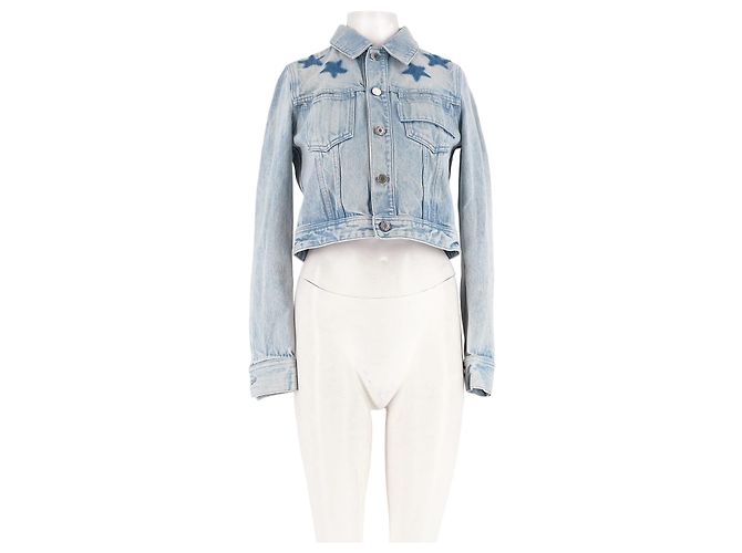 Givenchy Blue Cotton Jacket