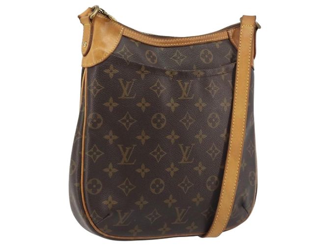 LOUIS VUITTON Monogram Odeon PM Shoulder Bag M56390 LV
